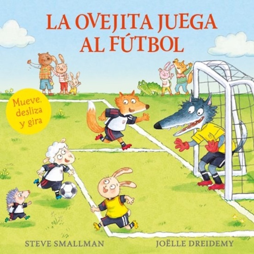 La ovejita juega al futbol (carton+mecan)