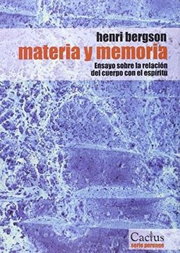 Materia y memoria
