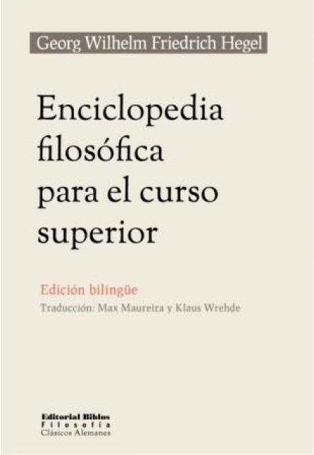 Enciclopedia filosofica para el curso superior