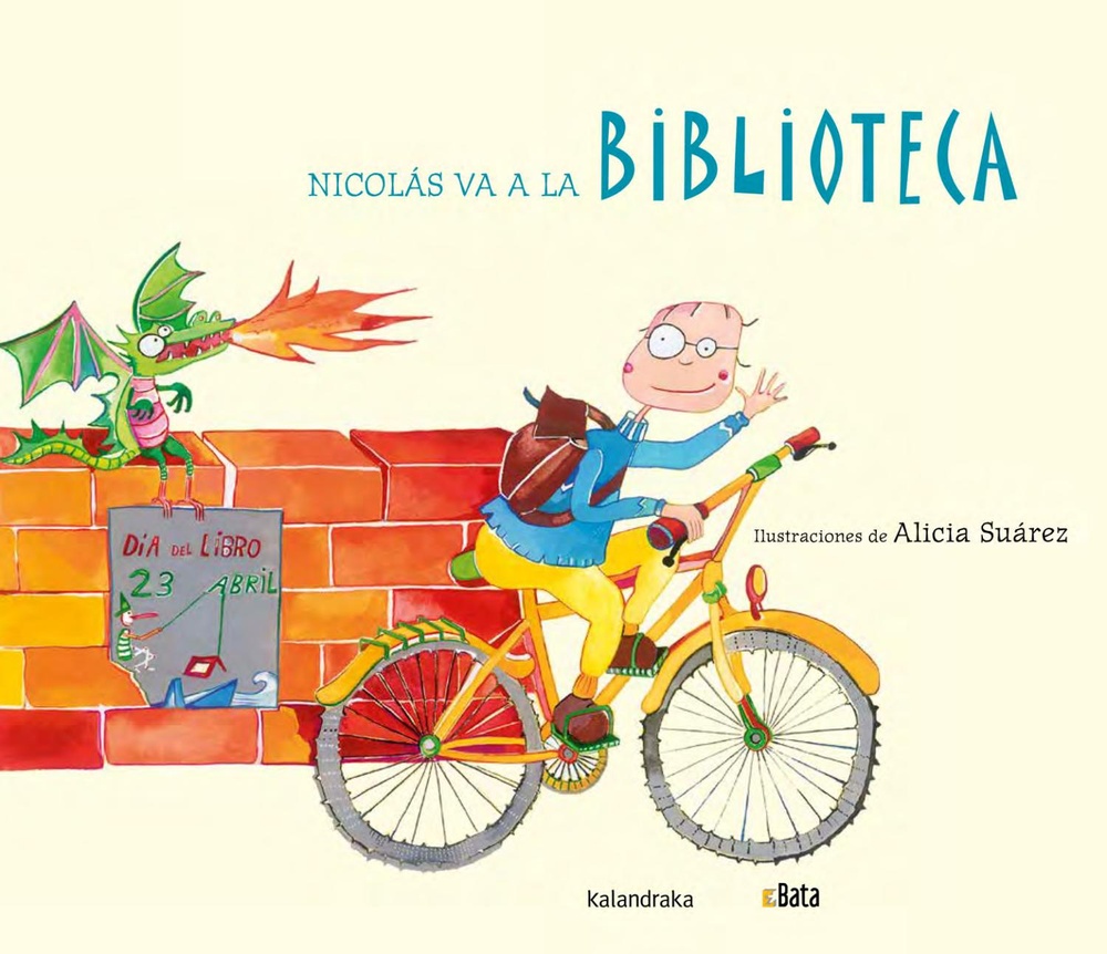 Nicolas va a la biblioteca (pictogramas)