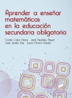 Aprender a enseñar matemáticas en la educación secundaria obligatoria