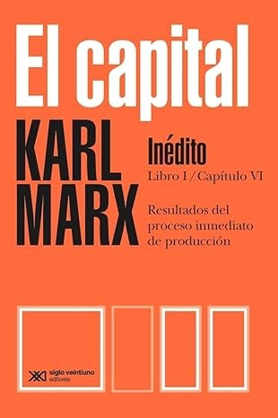 El Capital libro I. Capítulo VI inédito