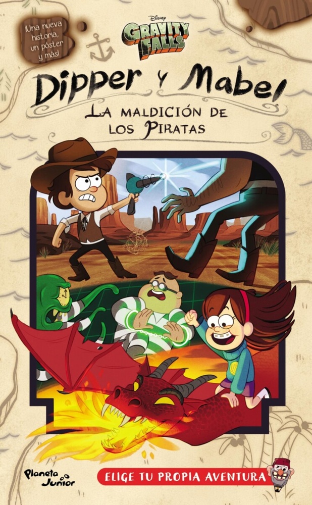 Dipper y Mabel. La maldicion de los piratas