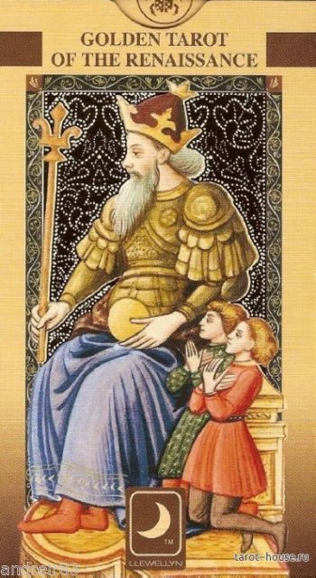 Golden Of The Renaissance ( Libro + Cartas ) Tarot