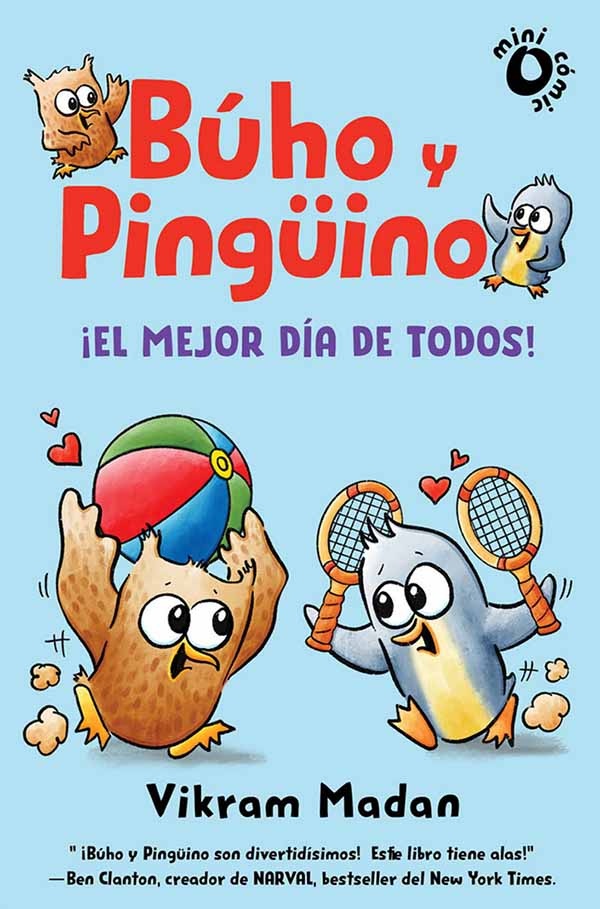 Buho y pingüino ¡el mejor dia de todos!