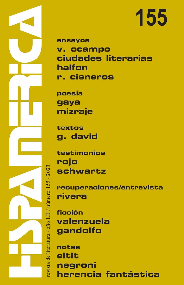 Revista Hispamerica N 155