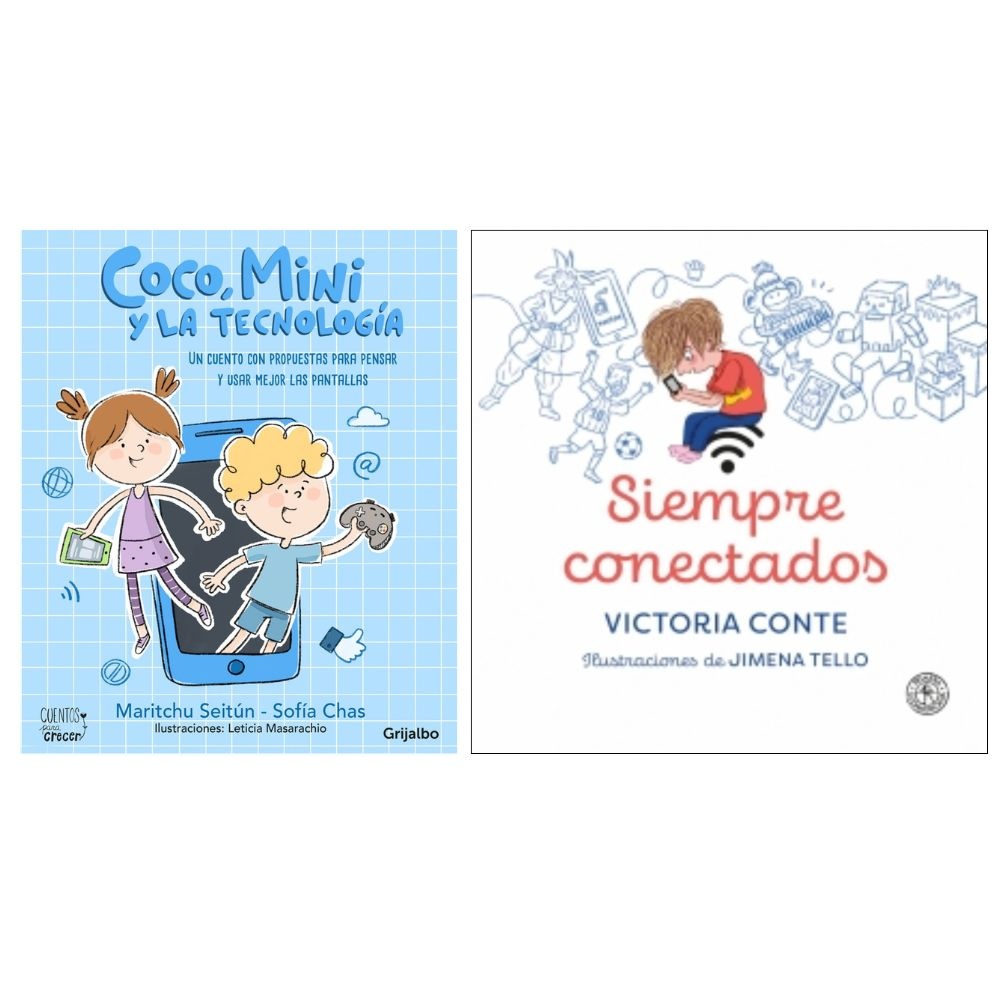 Pack 2x1 - Coco, mini y la tecnologia + Siempre conectados KIT