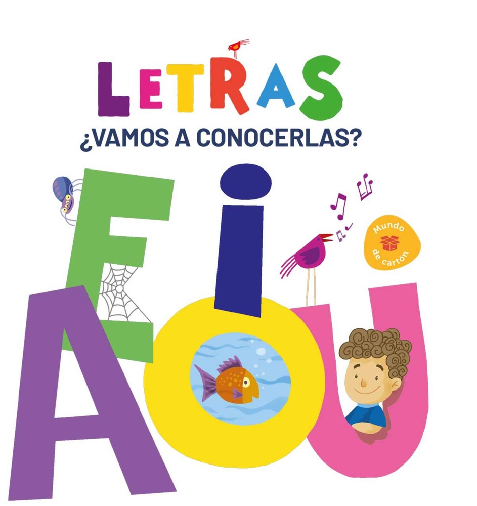 Mundo de cartón - vamos a conocer las letras