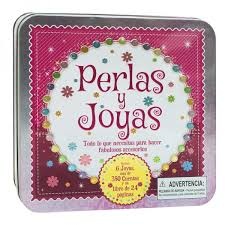 Perlas y joyas (lata)
