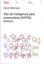 WPPSI Test de inteligencia para preescolares