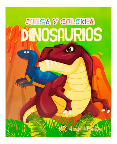 Dinosaurios Juega Y Colorea