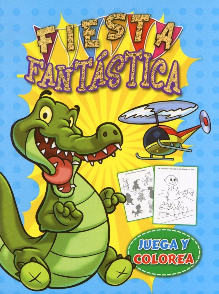 Fiesta fantastica-verde-cocodrillo