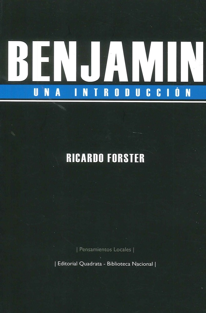 Benjamin. Una introduccion