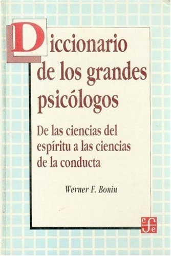 Diccionario de los grandes psicologos