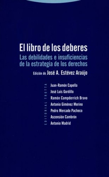 El libro de los deberes