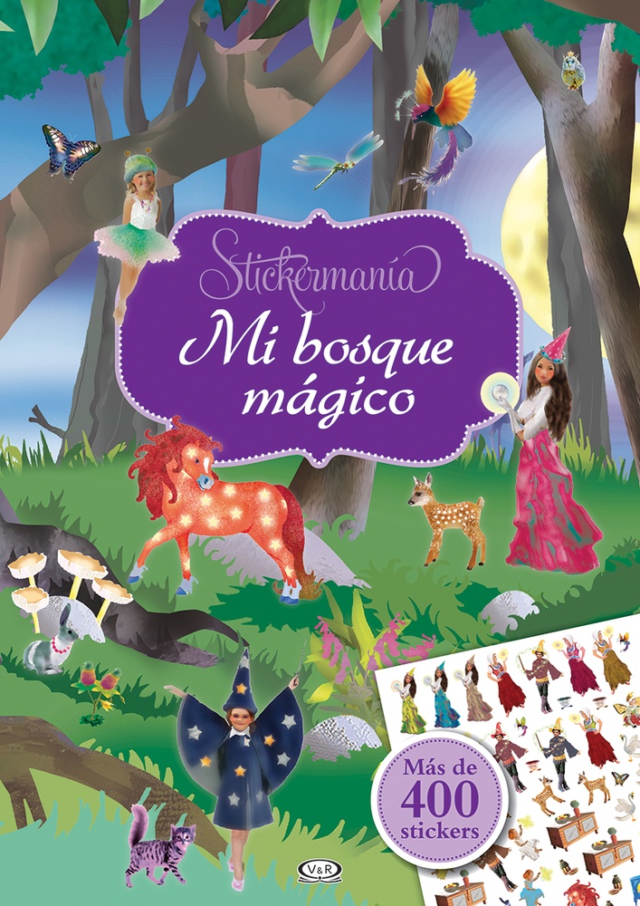 Stickermania. Mi bosque magico