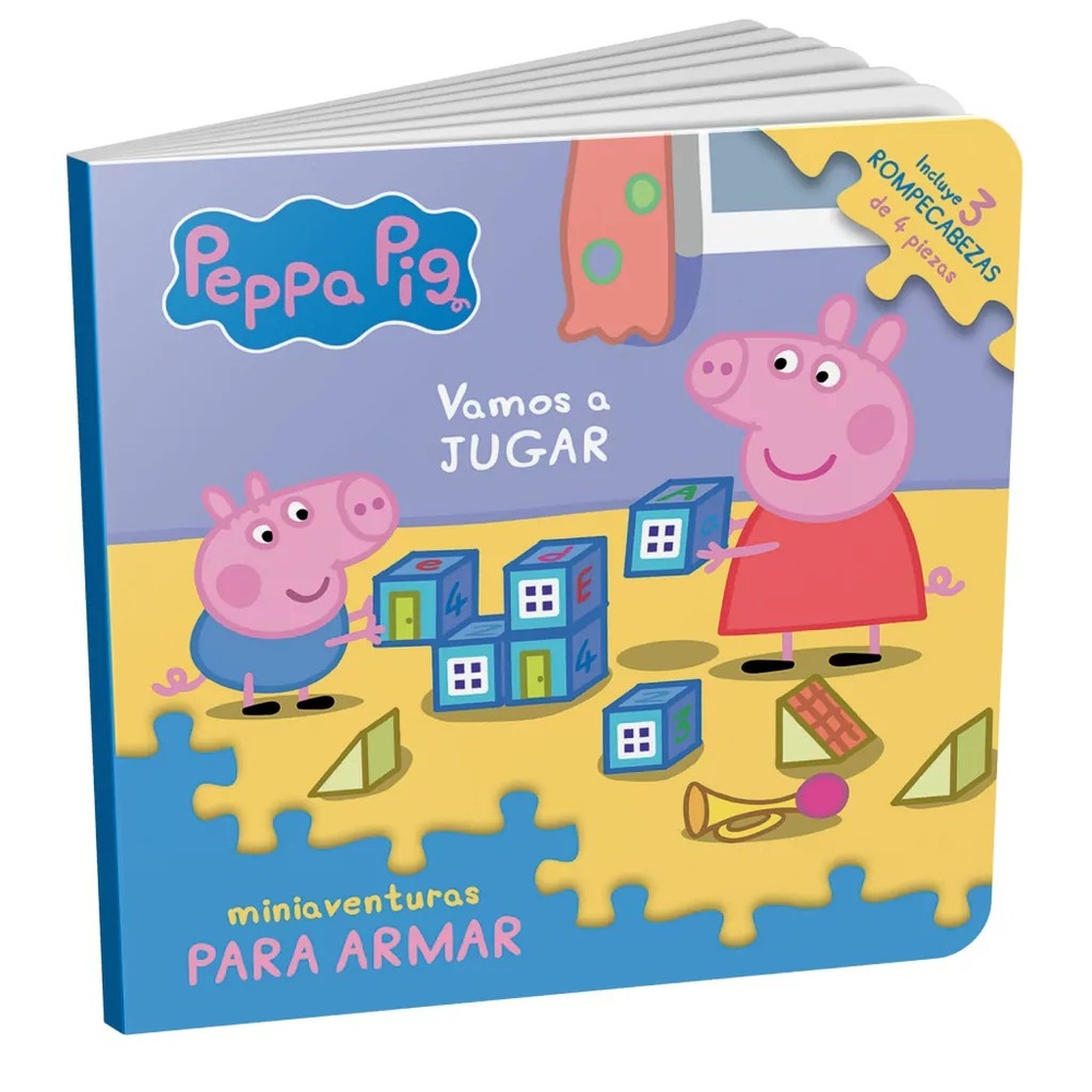 Mini aventuras para armar peppa pig: a jugar