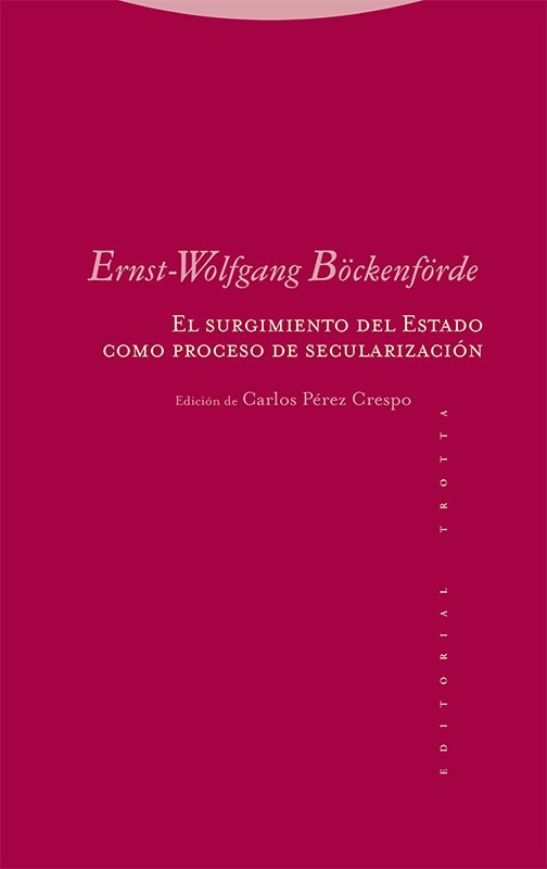 El surgimiento del estado como proceso de segularización