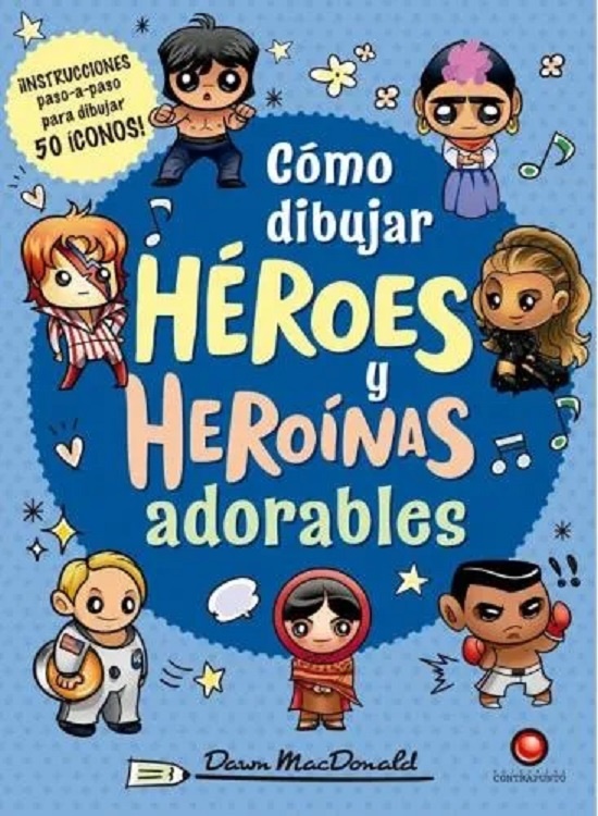 Como dibujar heroes y heroinas adorables