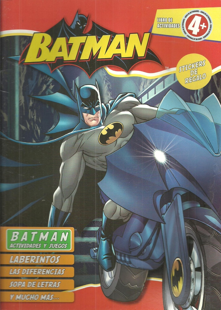 Batman Actividades Y Juegos