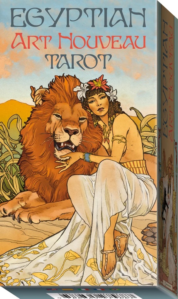 Egyptian art nouveau tarot