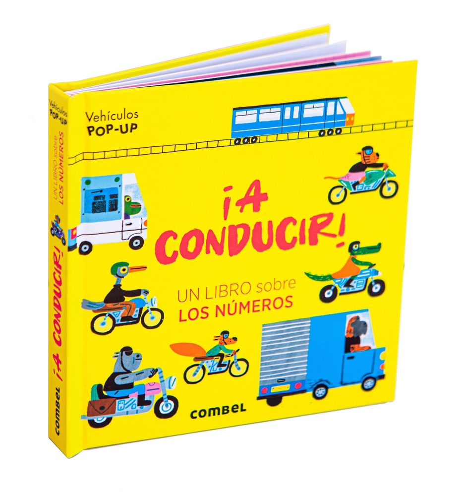 ¡A conducir! un libro sobre los numeros - vehiculos pop-up