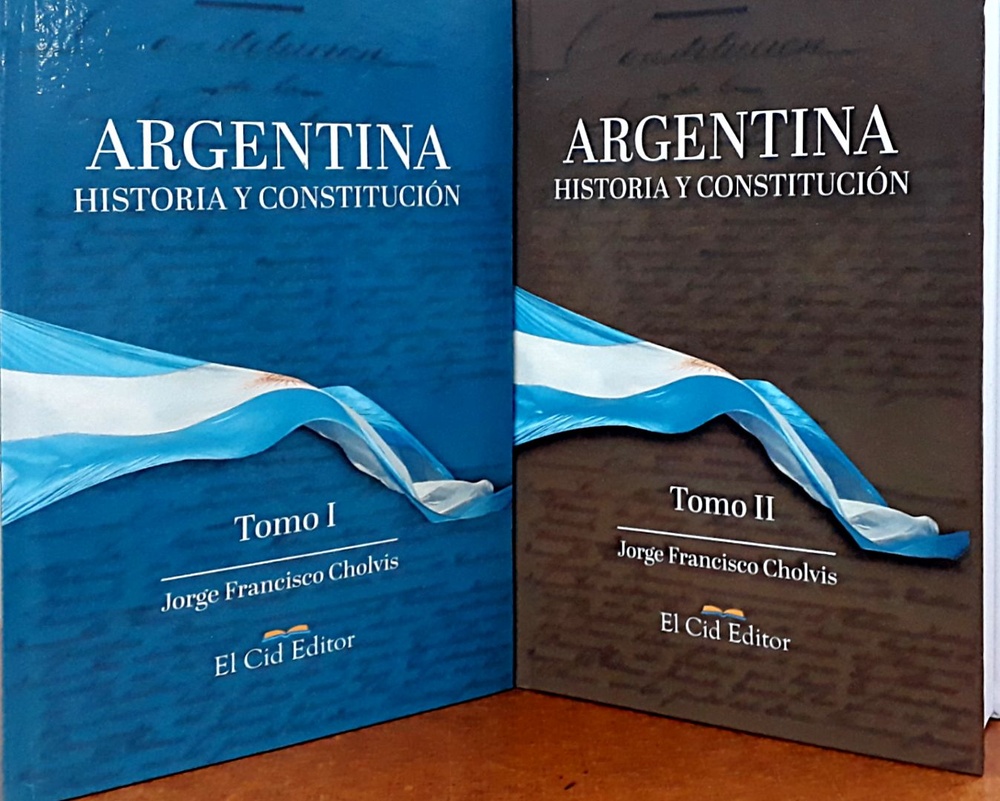 Argentina historia y constitucion tomo I y II (TAPA DURA)