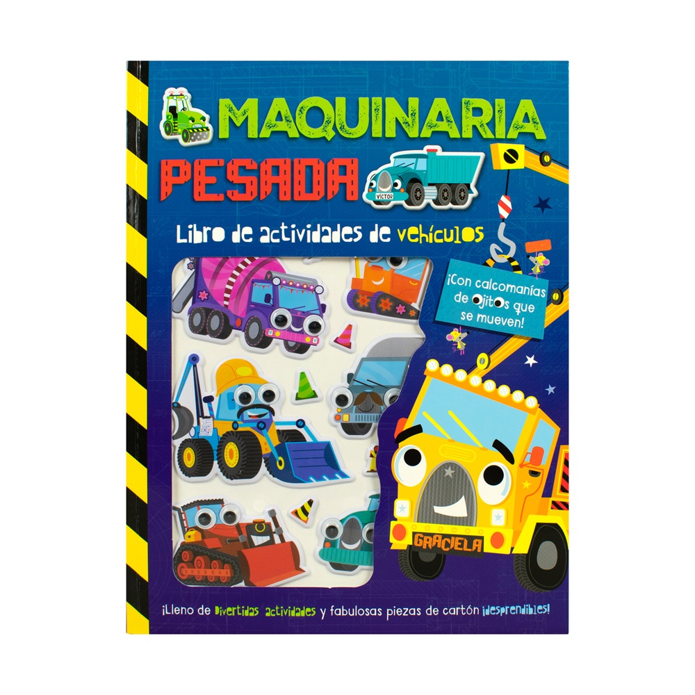 Libro de actividades: maquinaria p esada