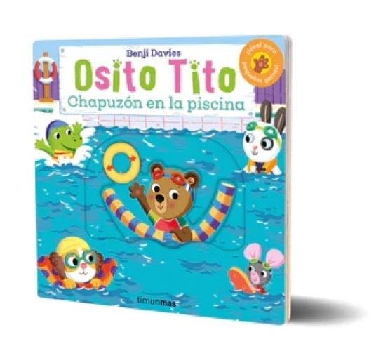 Osito Tito. Chapuzón en la piscina