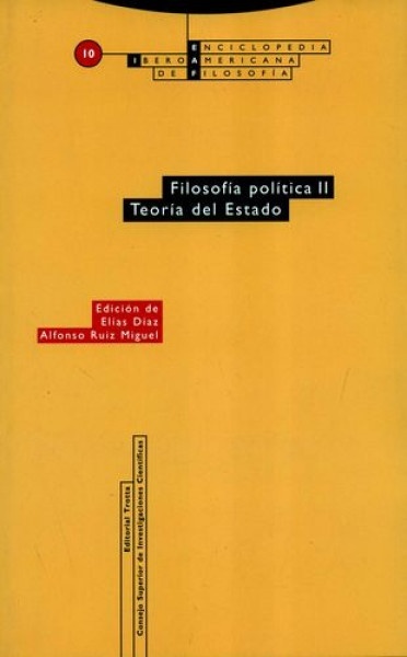 Filosofia politica II: Teoria del estado
