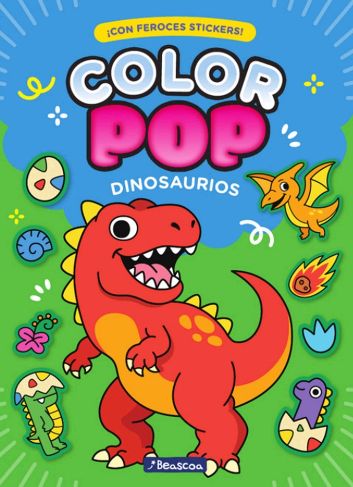 Pop color - dinosaurios
