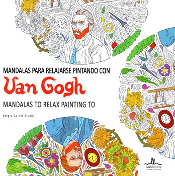 Mandalas para relajarse pintando con Van Gogh