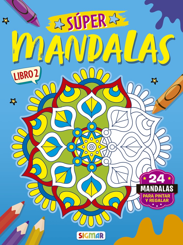Súper mandalas Libro 2