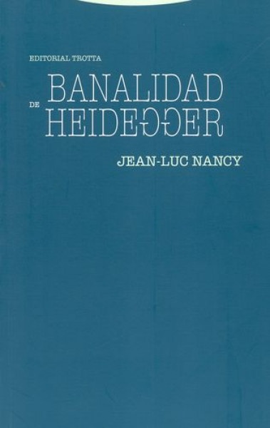 Banalidad de Heidegger