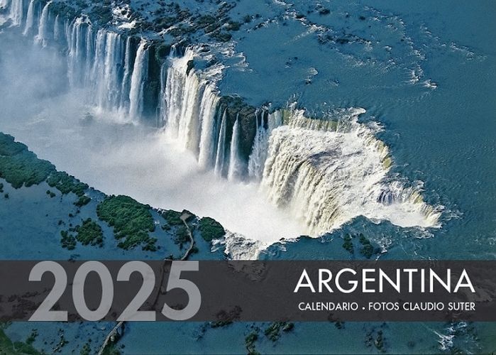 Calendario de pared 2025 Argentina Iguazú