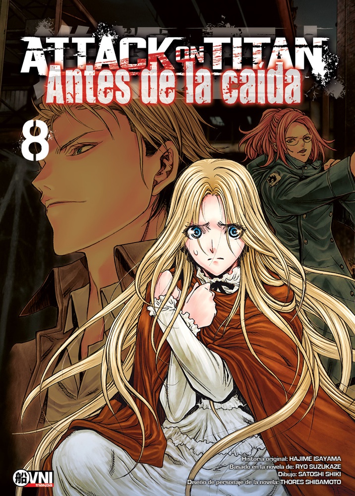 Attack on titan antes de la caída vol. 08