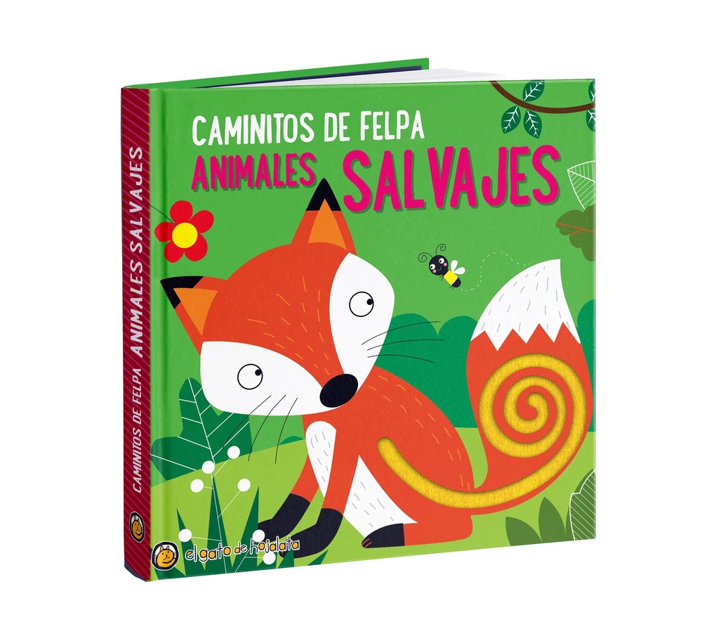 Caminitos de felpa animales salvajes