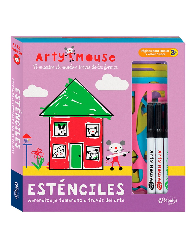 Arty Mouse: Estenciles