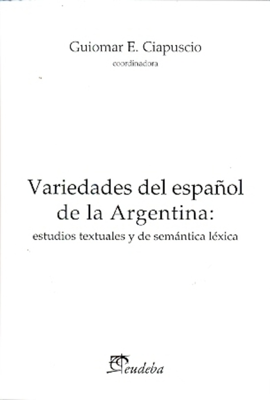 Variedades del español de la argentina