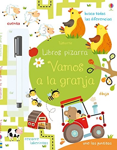 Vamos a la granja. Libros pizarra