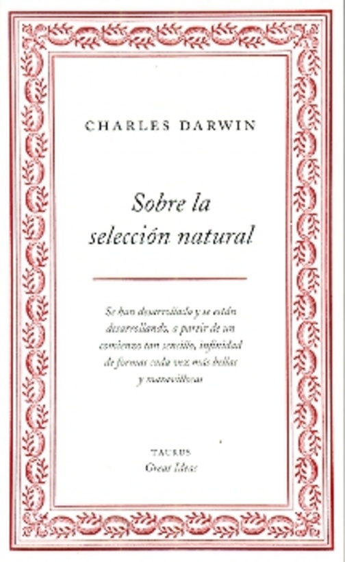 Sobre la seleccion natural