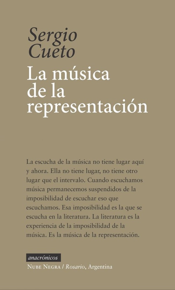 La musica de la representacion