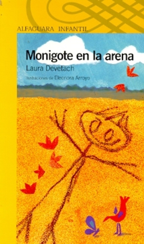 Monigote en la arena