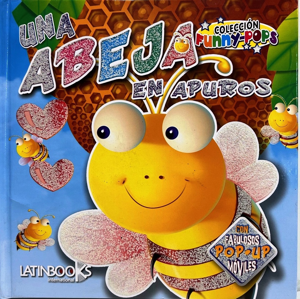 Una abeja en apuros