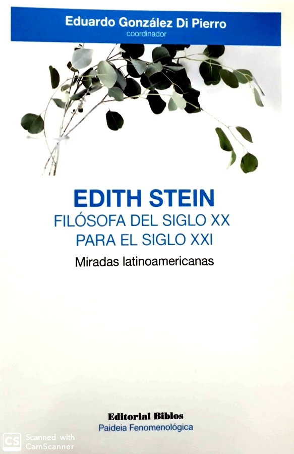 Edith Stein Filósofa del siglo XX para el siglo XXI