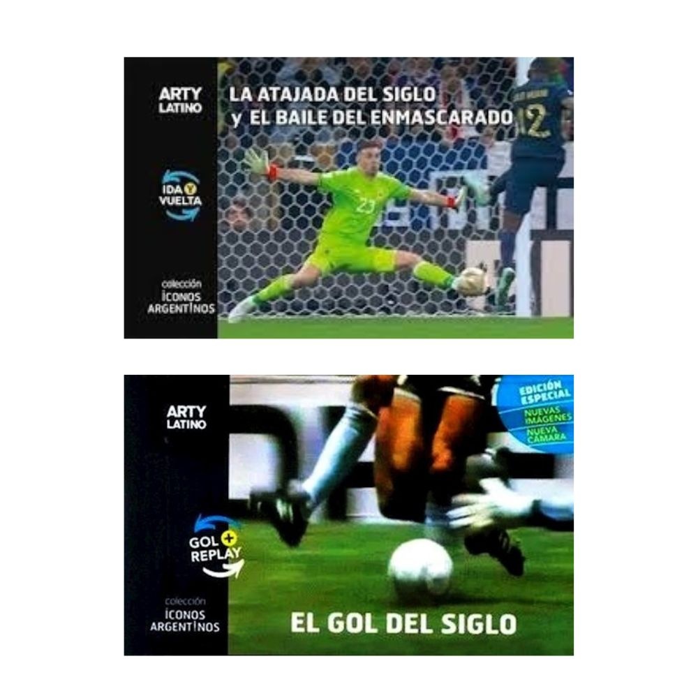 La atajada del siglo y El baile del enmascarado + El gol del siglo KIT