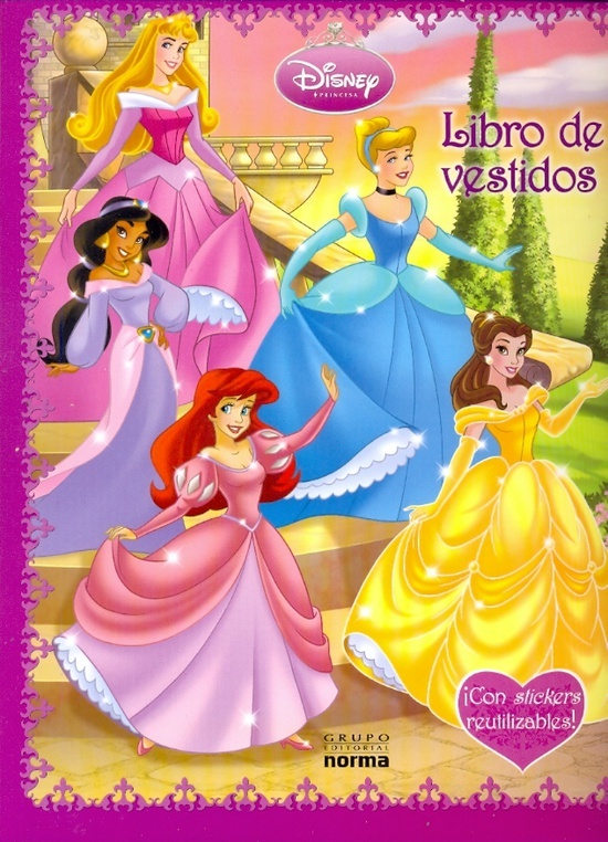 Disney princesas. Libro de vestidos