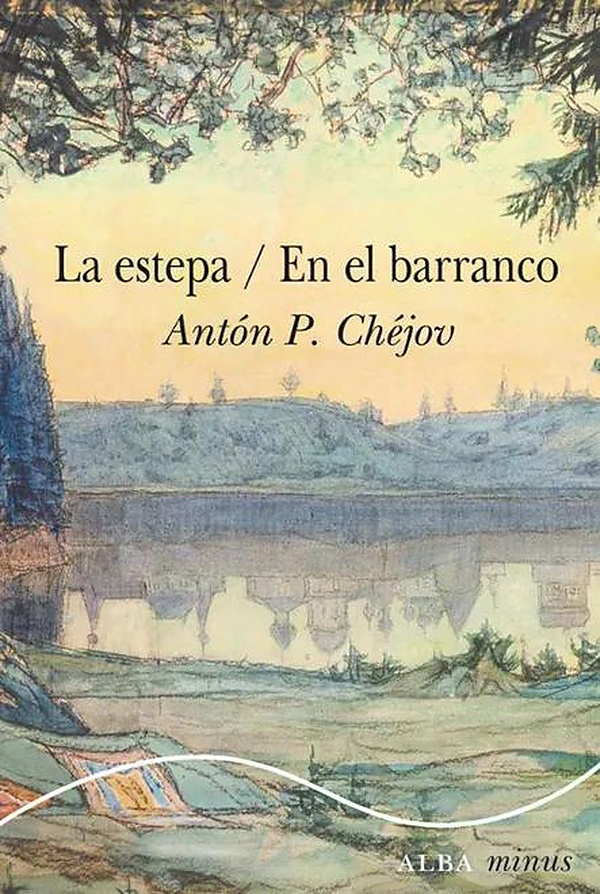 La estepa. En el barranco