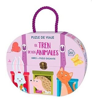 Tren De Los Animales, El. Libro + Puzle Gigante 20 Piezas. Rompecabezas