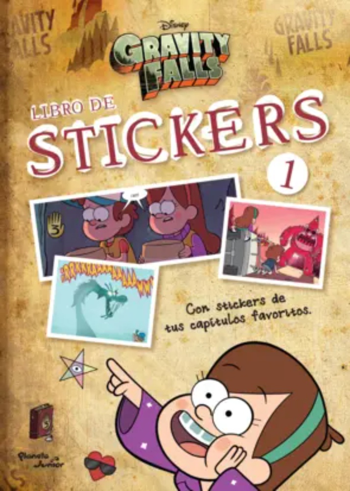 Gravity Falls. Libro de stickers